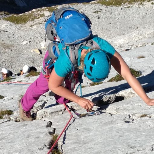 escalade en falaise