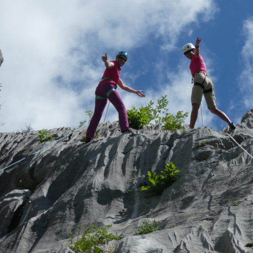 ESCALADE EN FAMILLE OU ENTRE AMIS